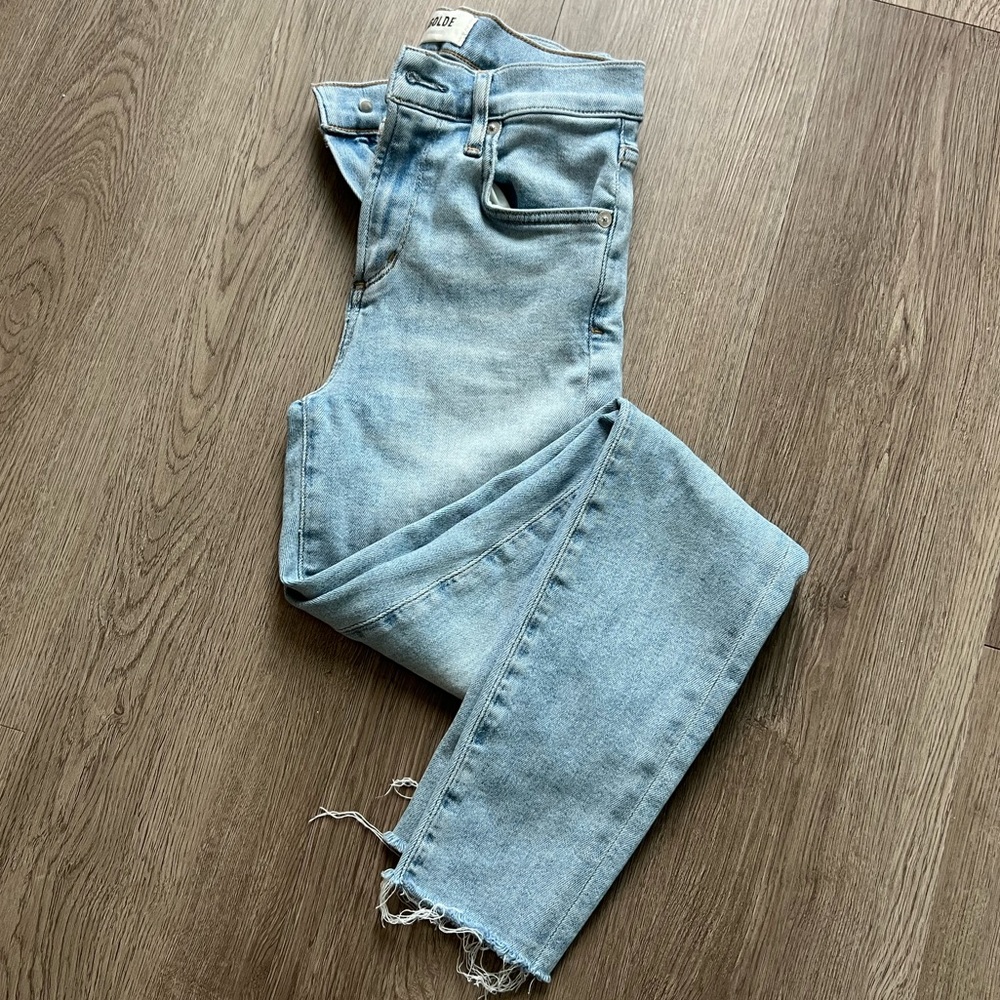 AGOLDE Sophie Mid-rise Jeans - 24